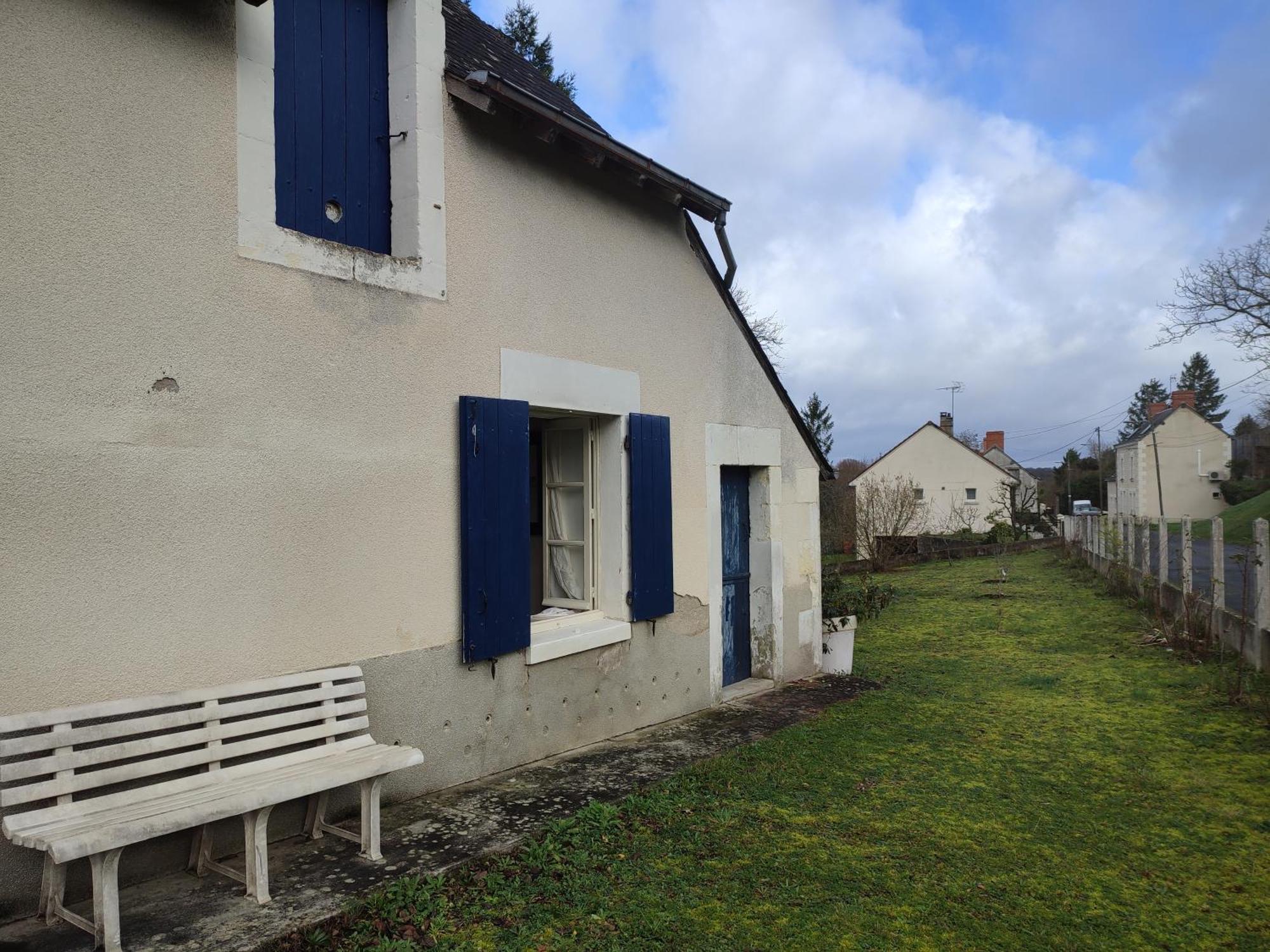 Maison Plain Pied, 2 Chambres, Longere Typique , Fraiche, Dans Bourg Avec Tous Commerces Luçay-le-Mâle المظهر الخارجي الصورة