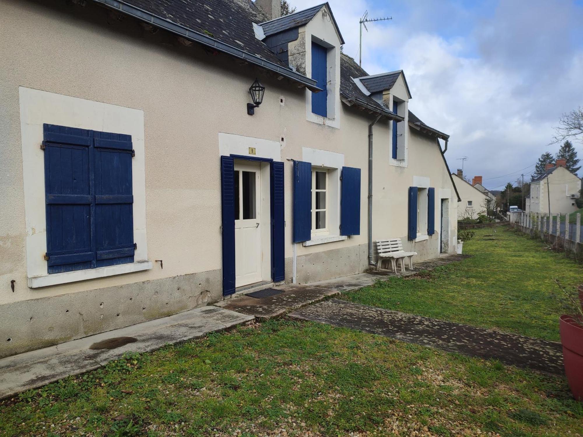 Maison Plain Pied, 2 Chambres, Longere Typique , Fraiche, Dans Bourg Avec Tous Commerces Luçay-le-Mâle المظهر الخارجي الصورة